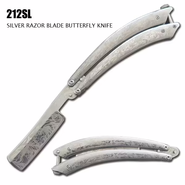 212SL - STRAIGHT RAZOR BUTTERFLY