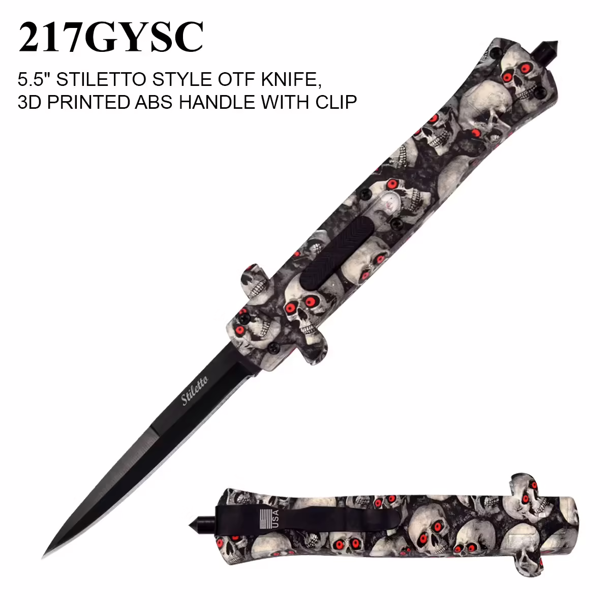 217GYSC White Scull OTF