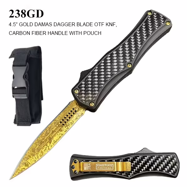 238GD GOLD CARBON FIBER  OTF