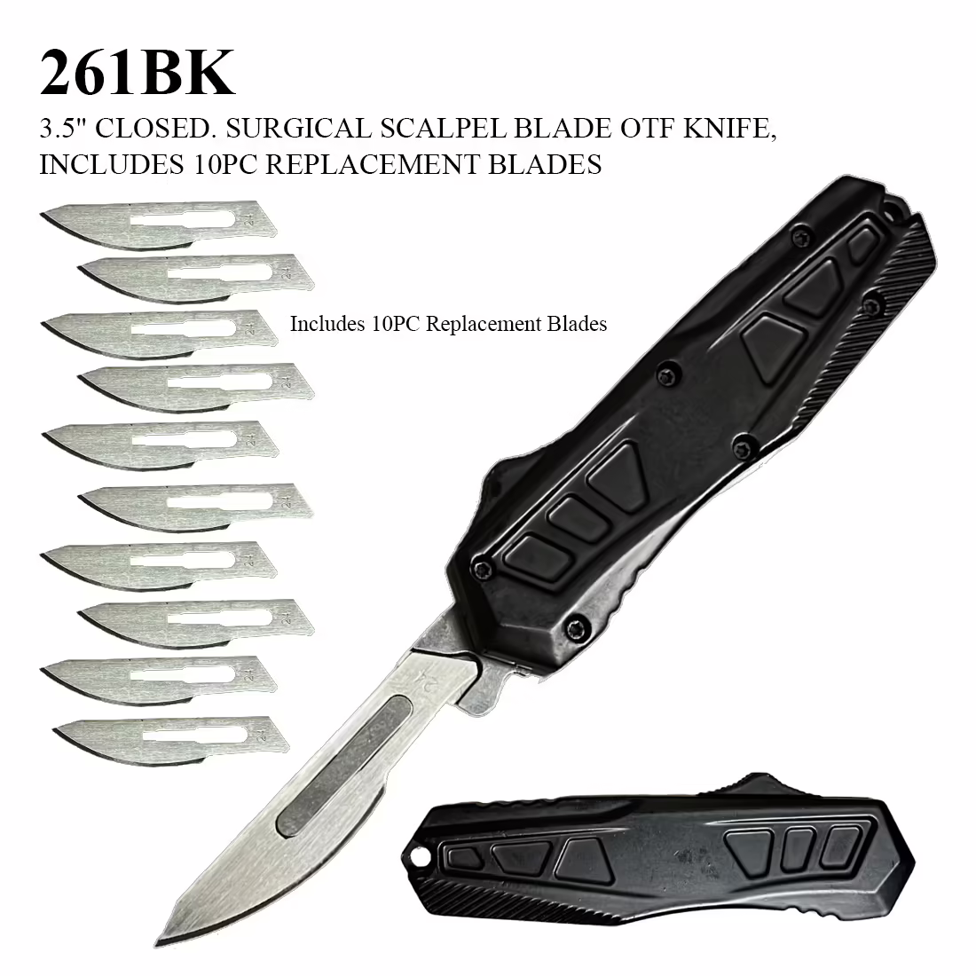 261BK OTF REPLACEABLE SCALPEL