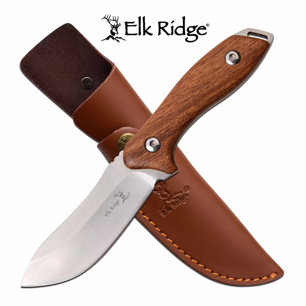 ER-200-03RW ELK RIDGE FIXED BLADE KNIFE