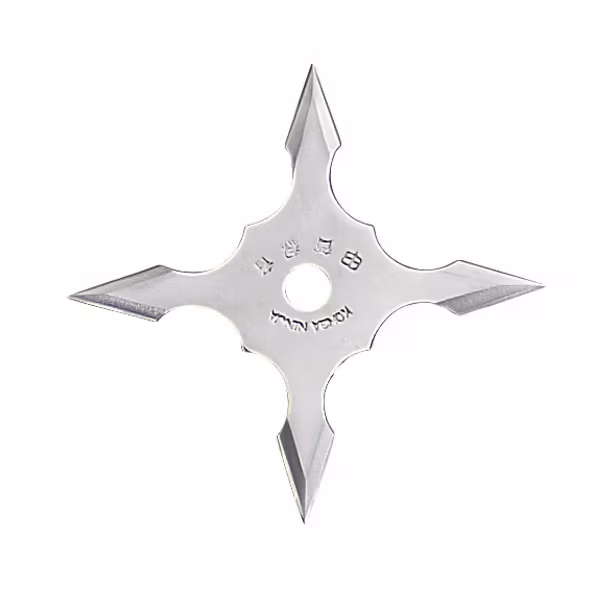 JL SS1 Silver Throwing Star