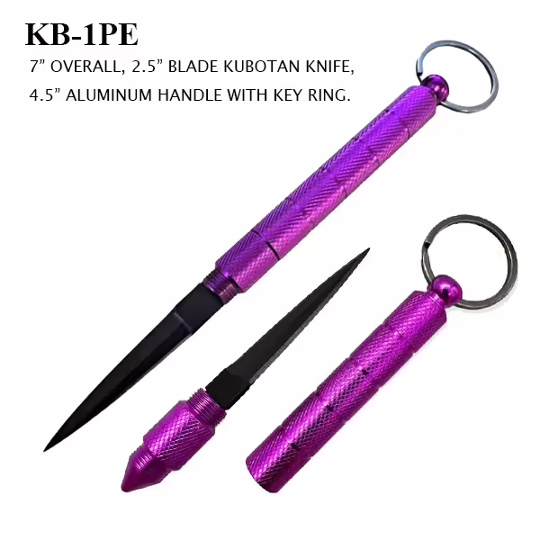 KB-1PE KUBATON KEYCHAIN WITH HIDDEN KNIFE