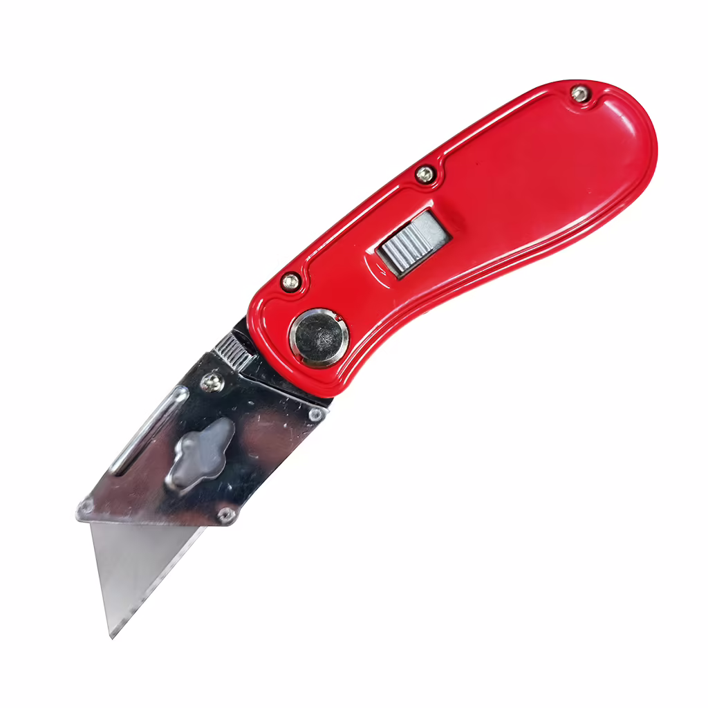 KN-1110 RED UTILITY KNIFE W/ REPLACEMENT BLADES