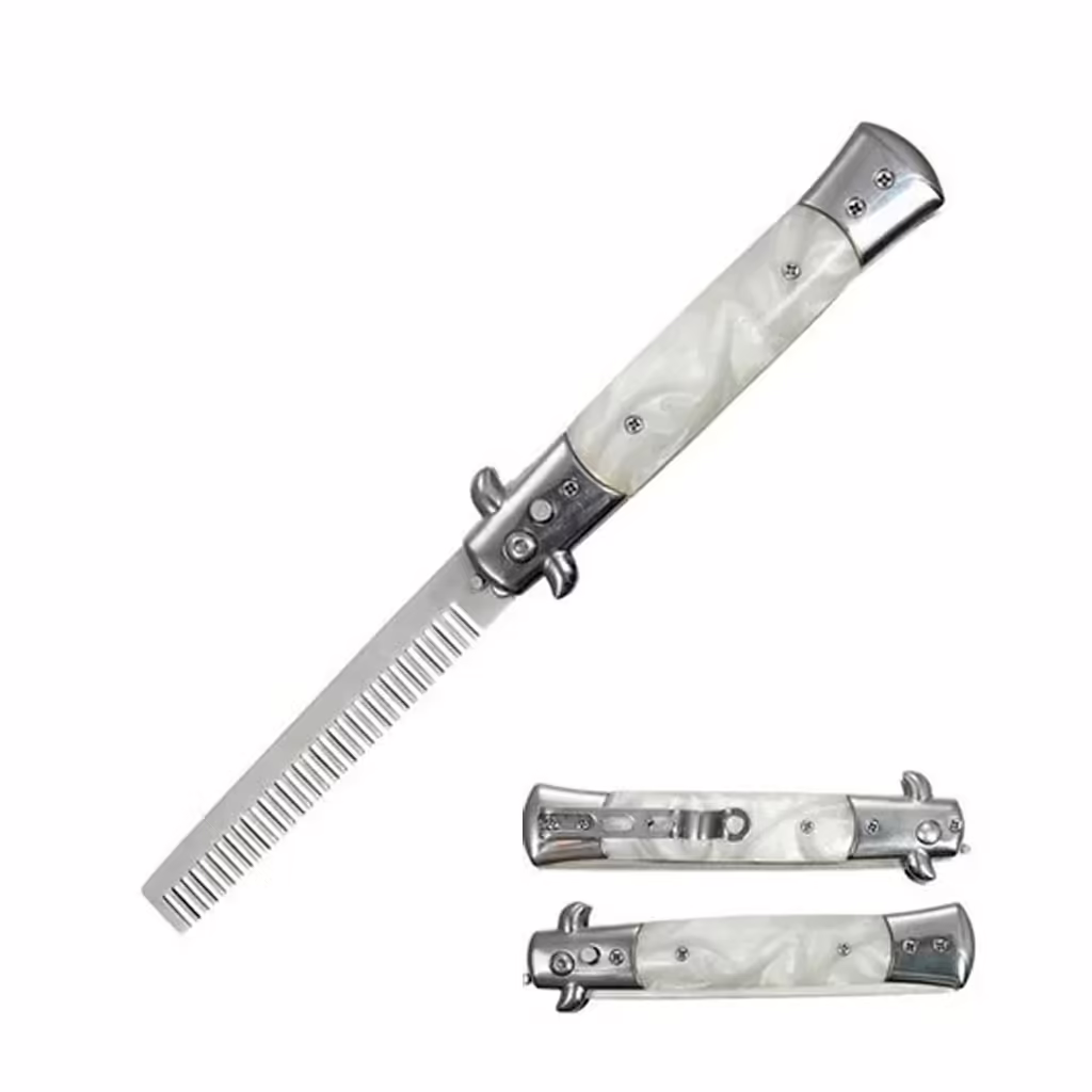 KS 1408WT-CB - Stiletto Style Automatic Comb