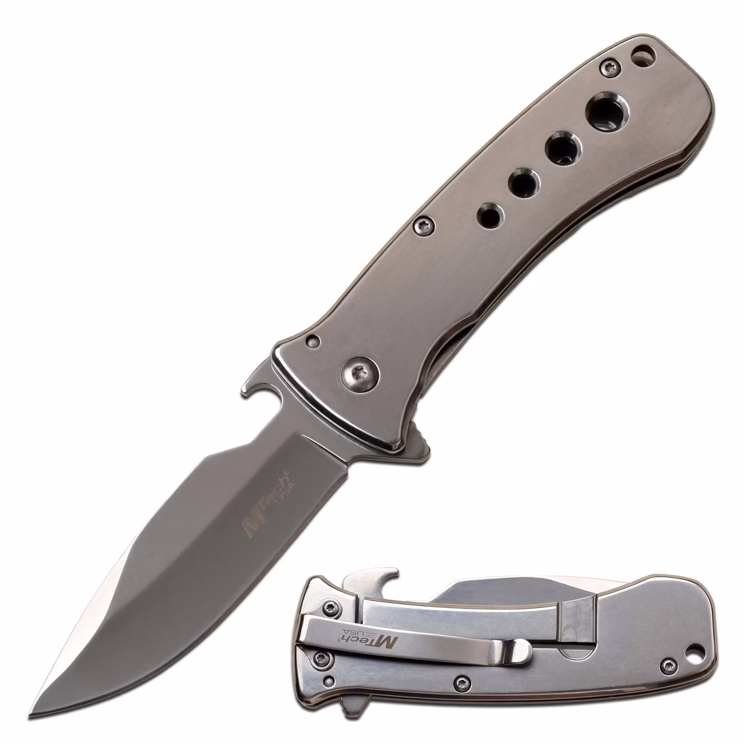 MT-A1093M Silver Spring Assisted Knife