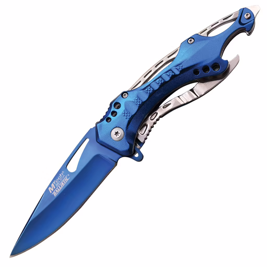 MT A705BL BLUE SPRING ASSISTED KNIFE