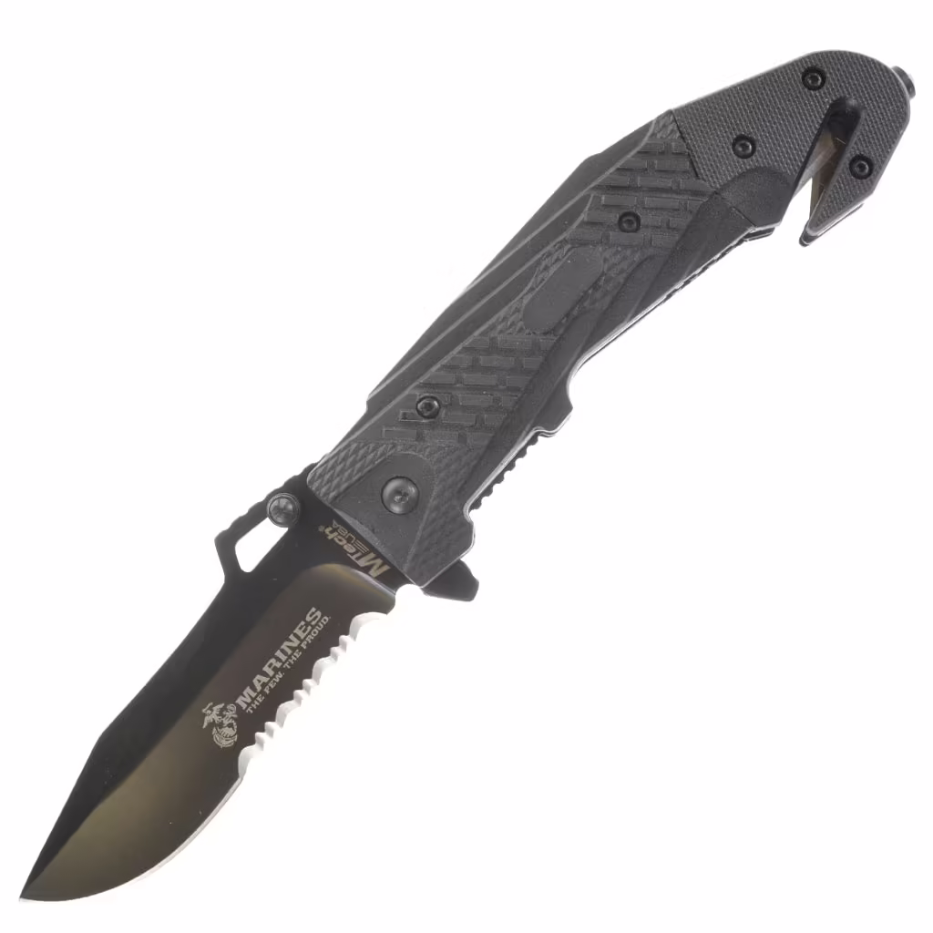 U.S. Marines spring assisted tactical knife