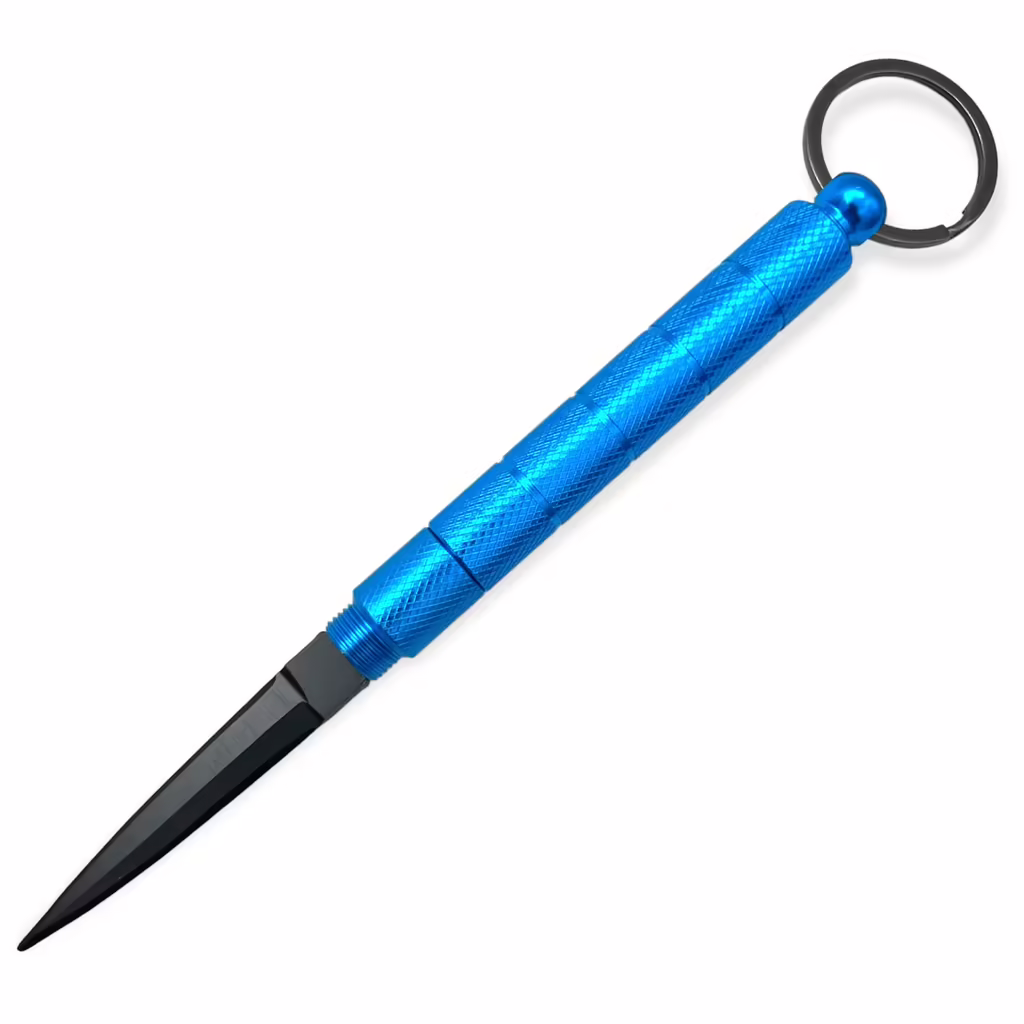 P-15947-BL KUBATON KEYCHAIN WITH HIDDEN KNIFE