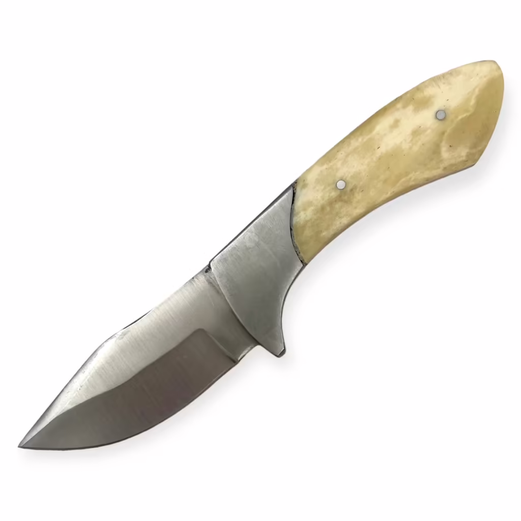 PC-119 7" HUNTING KNIFE WITH BONE HANDLE