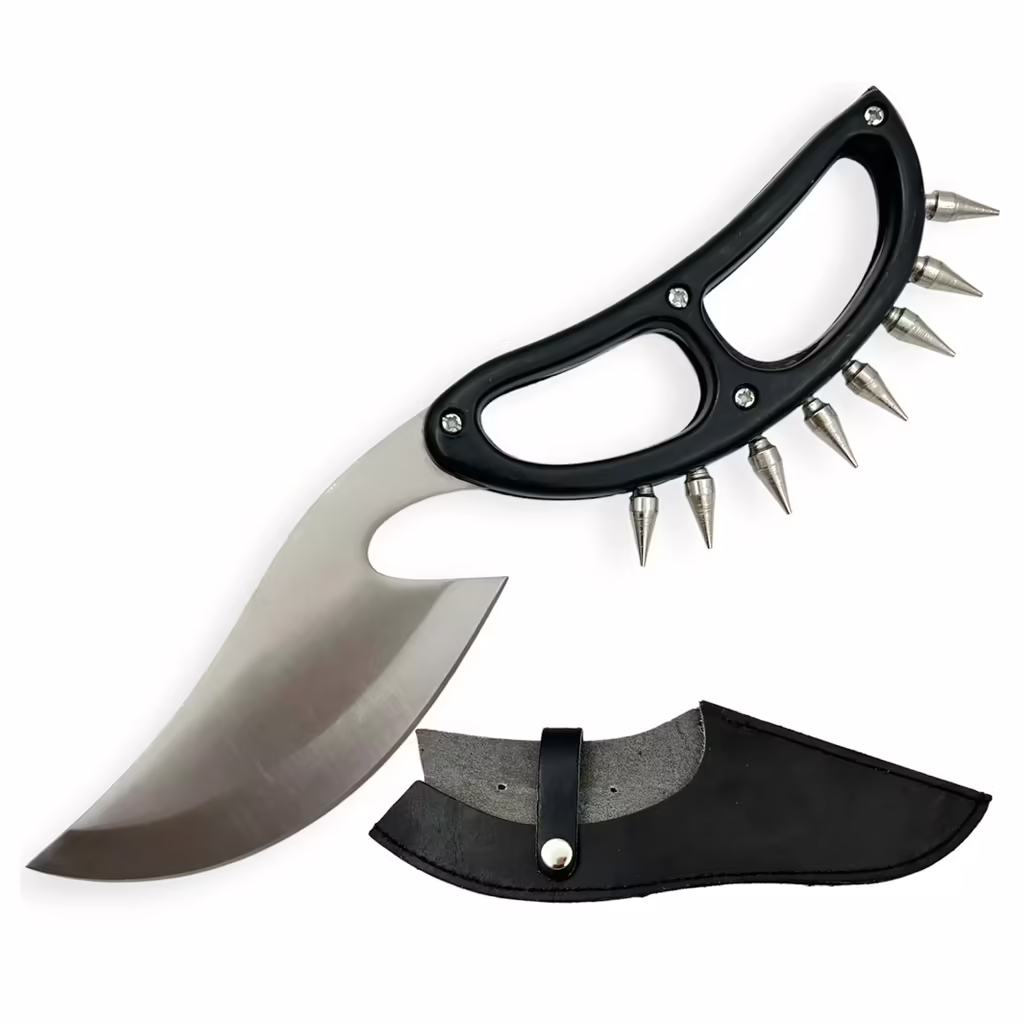 PC-138 10.5" TRENCH STYLE KNIFE WITH SPIKES