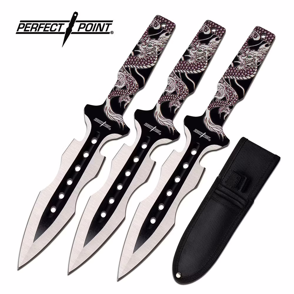 PP-122-3WH THROWING KNIFE SET