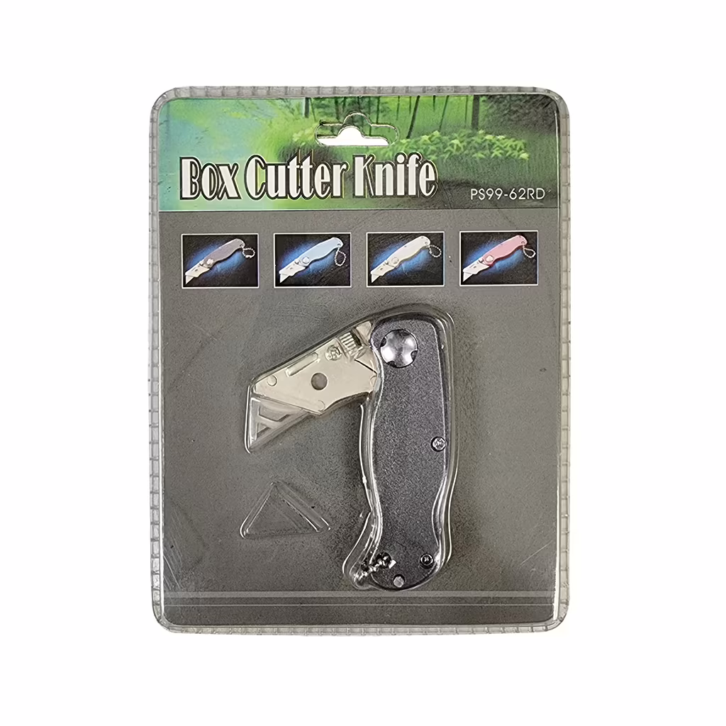 PS99-62BK BOX CUTTER KNIFE KEYCHAIN