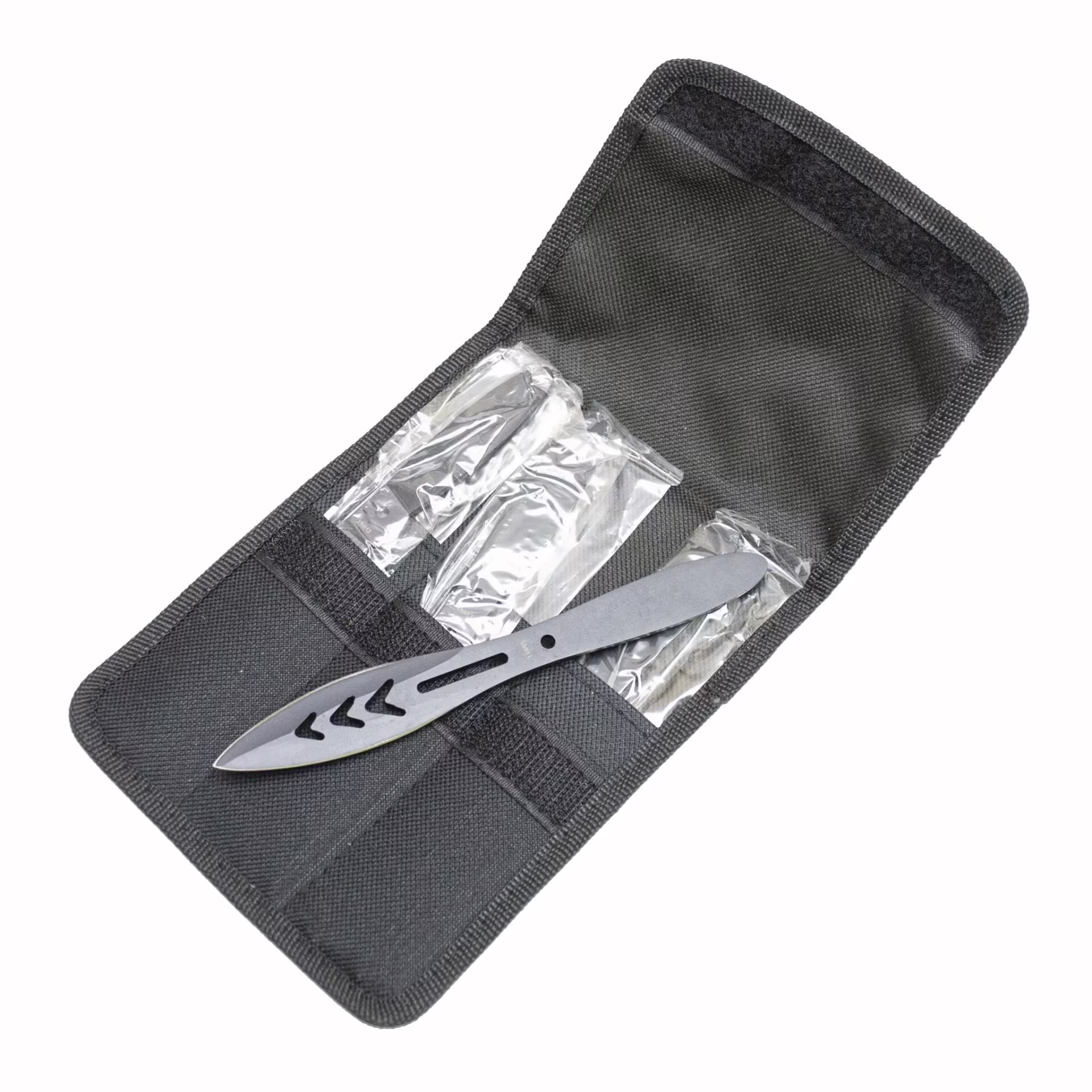 6 PIECE THROWING KNIFE SET WITH SHEATH RXTK234-66BK