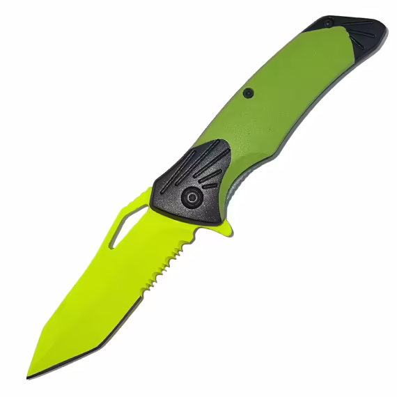 SJ-1001-F SPRING ASSISTED TANTO BLADE KNIFE