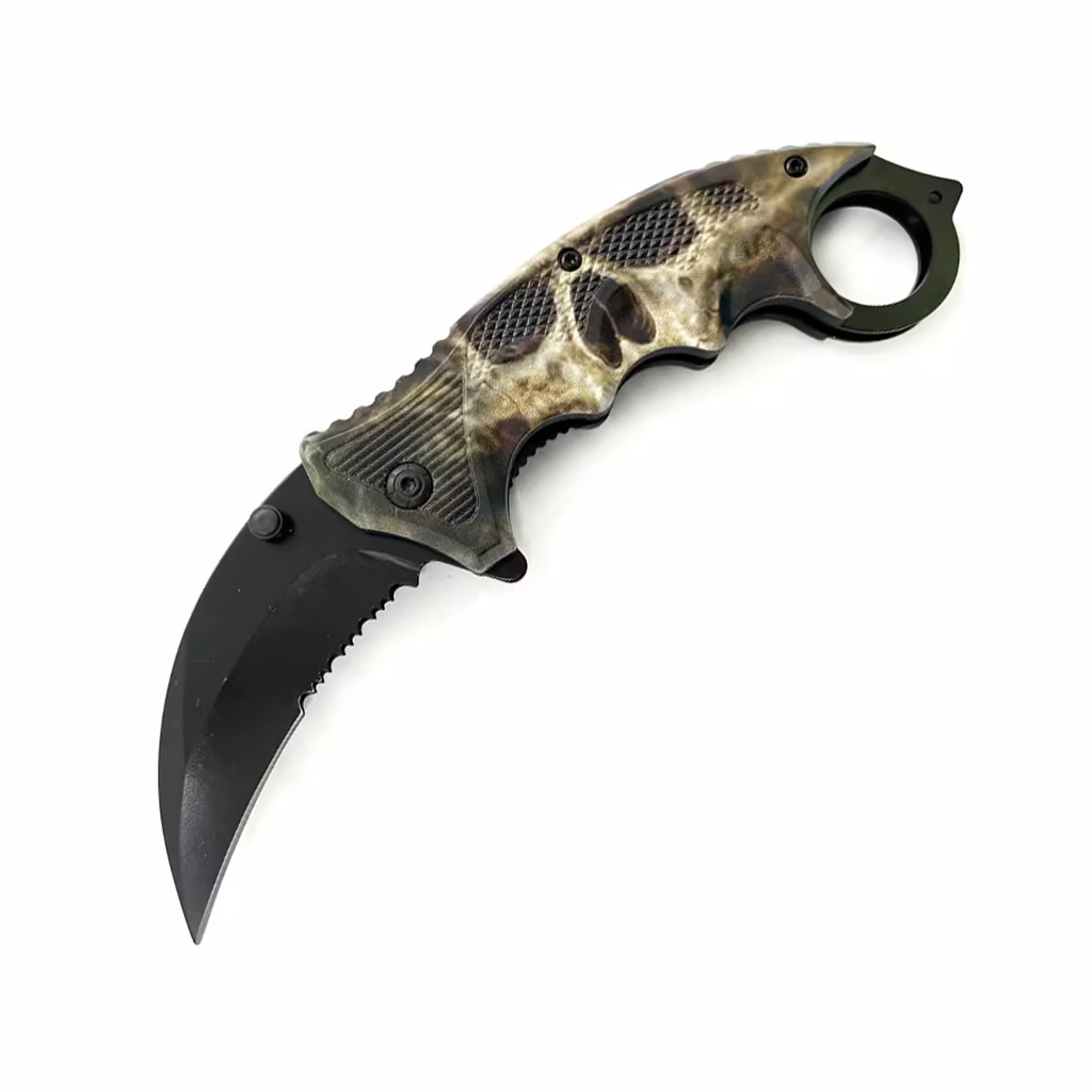 SJ-916-RP-4 - 7.5" KARAMBIT FOLDER