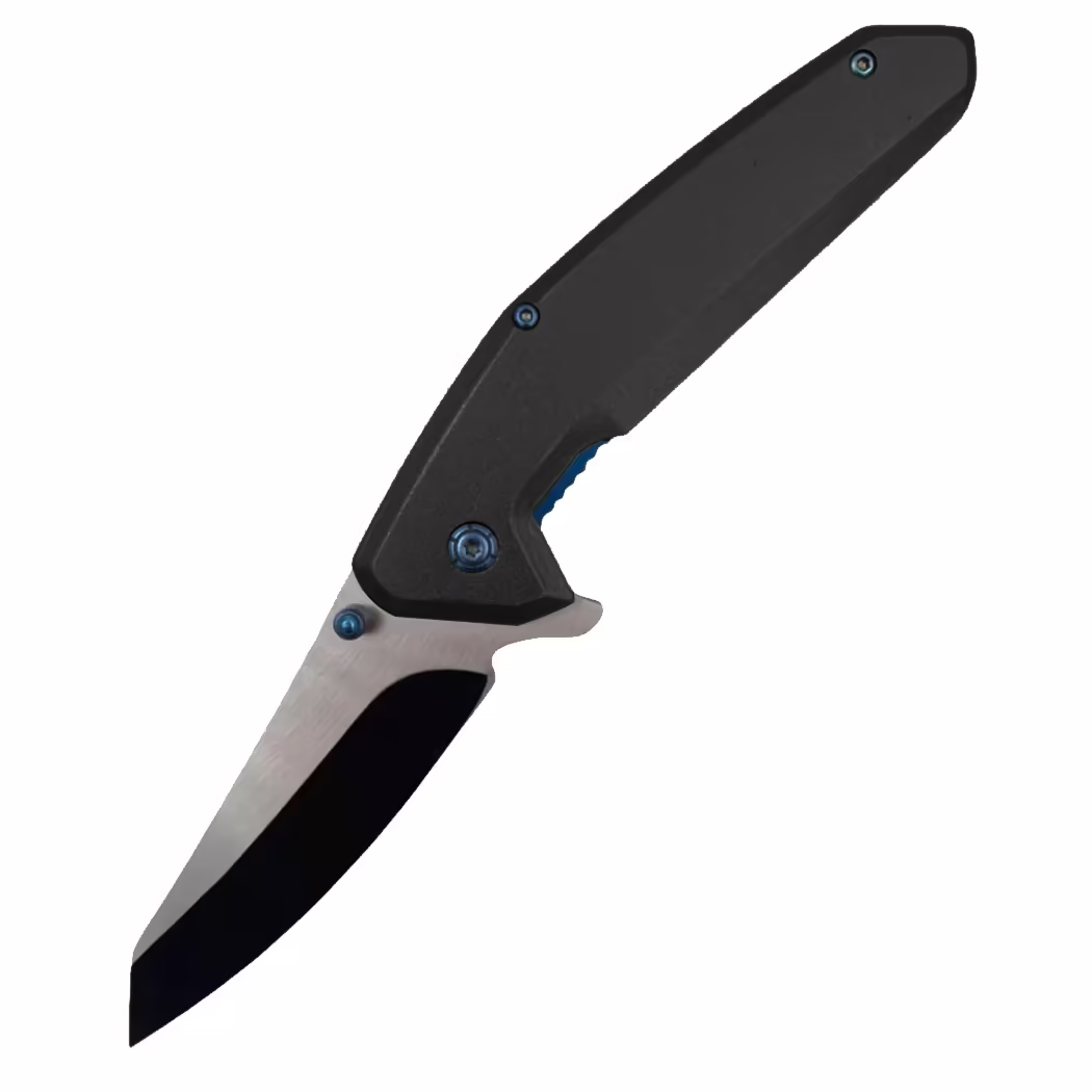 SJ-998-BK BLACK SPRING ASSISTED KNIFE