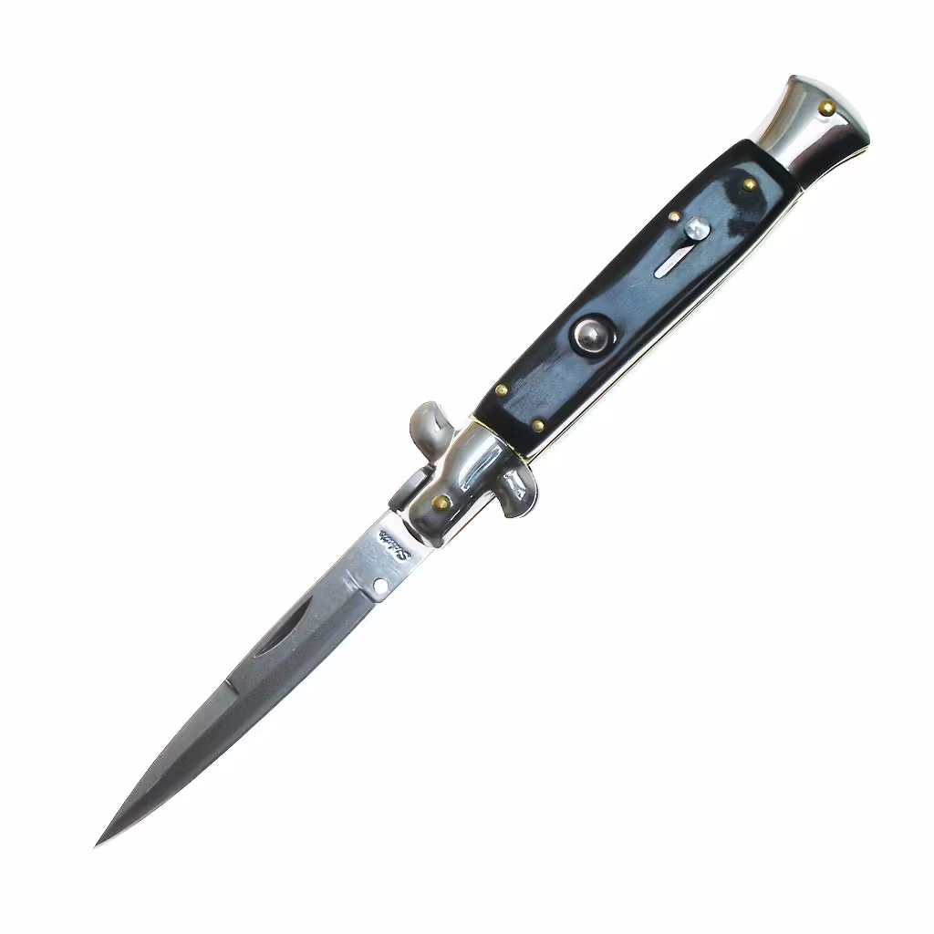 ST-7BB Black Stilletto Auto knife