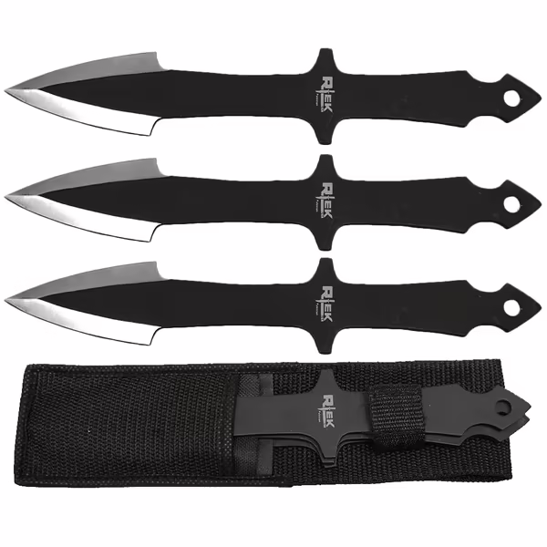 TK 802-310RK 10" ARROW HED THRWG KNIFE SET