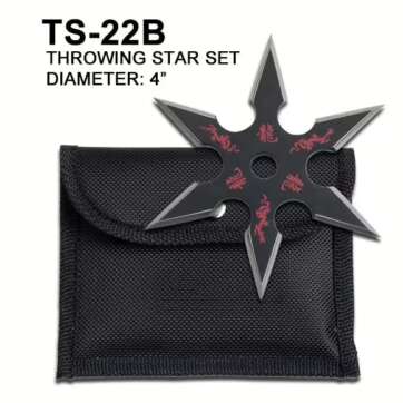 TS-22B 4" THROWING STAR