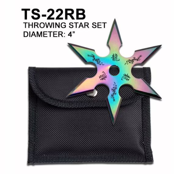 TS-22 4" THROWING STAR