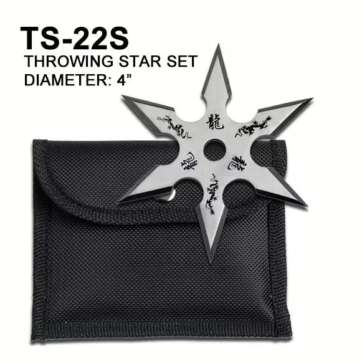 TS-22S 4" THROWING STAR