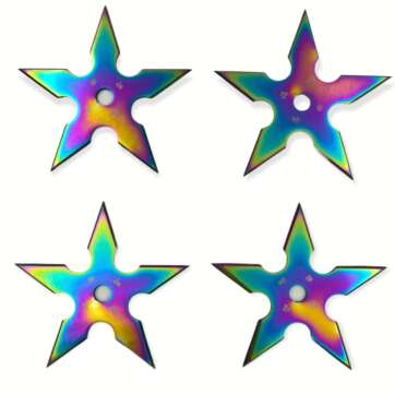 TS-9111-RB-4 5 Point Star Set