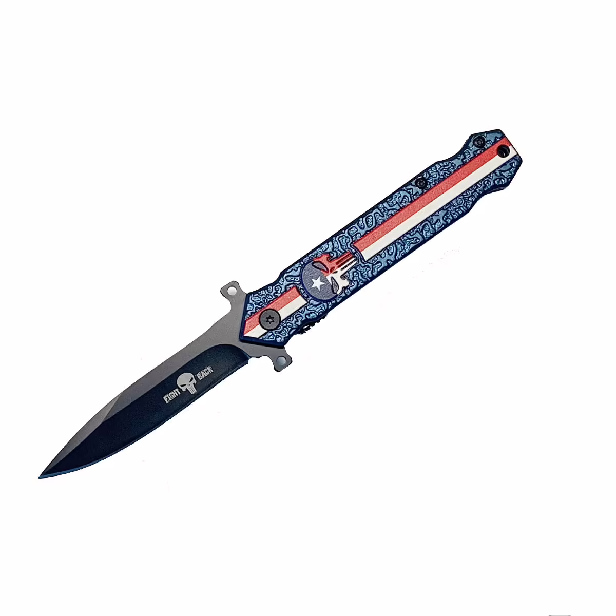W10-955BLST 4.5" Punisher Spring Assisted Knife