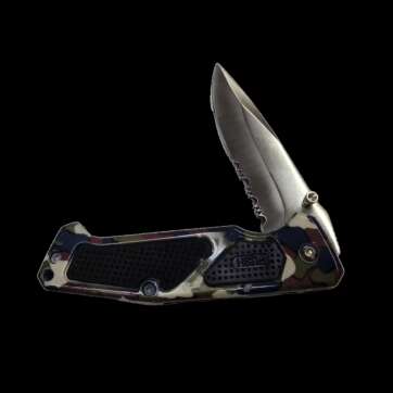 CH 390S 3" FOLDING HALF SERRATED POCKET KNIFE