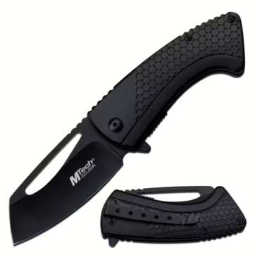 MT-A1197BK Black MTech Sheepsfoot Knife