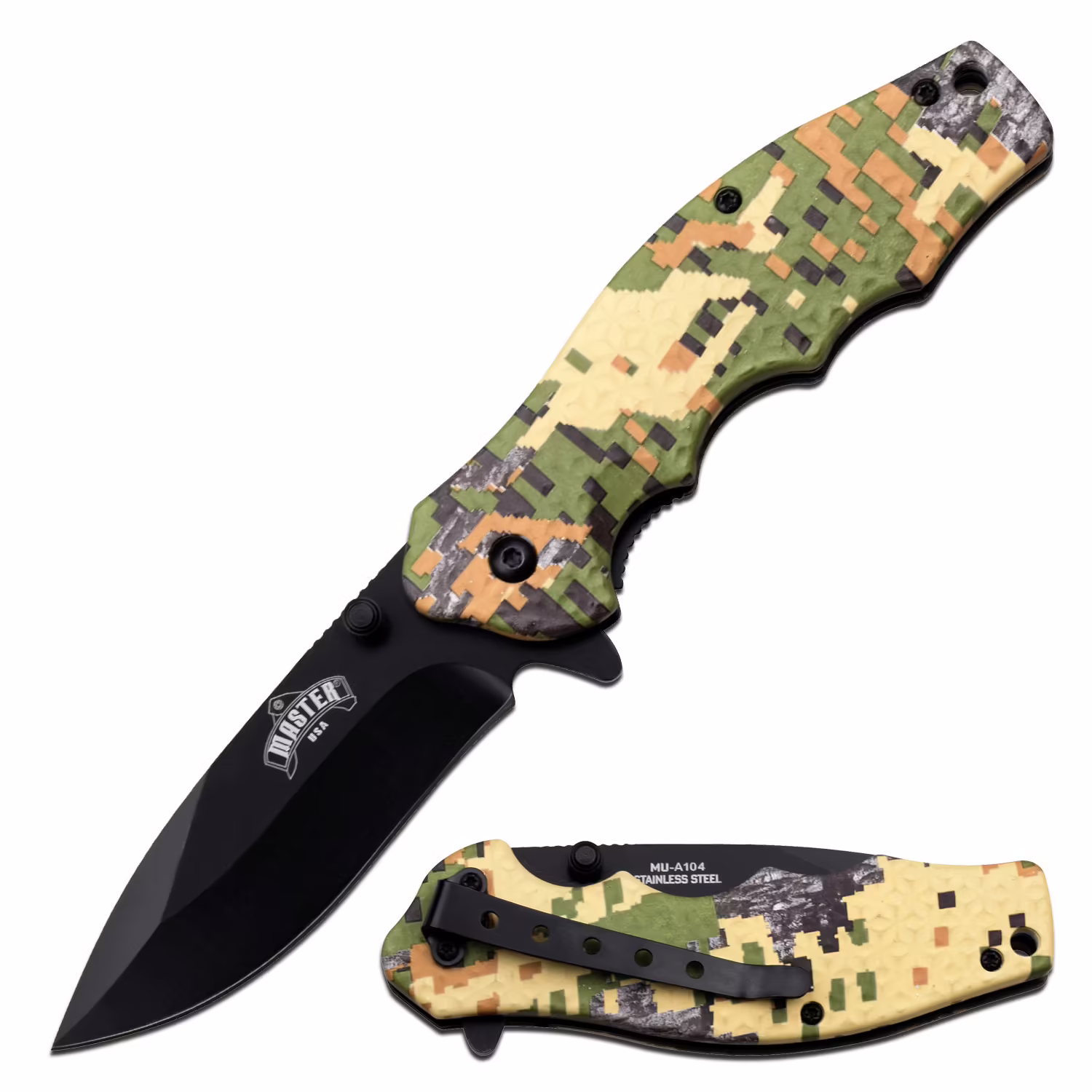 MU-A104DC Digital Camo Pocket Knife