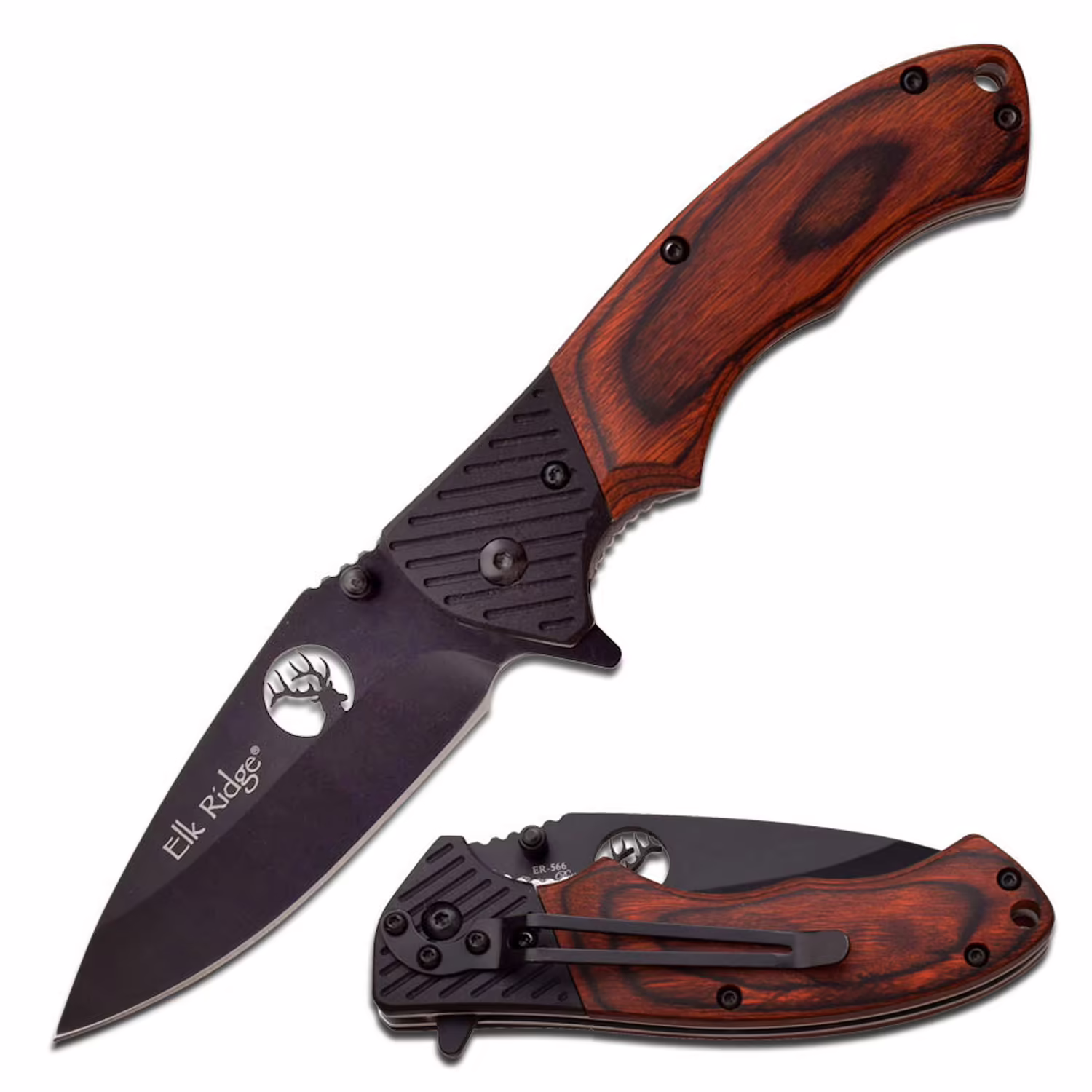 ER-566BPW Elk Ridge Manual Folding Knife