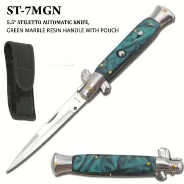 ST-7MGN Teal Stiletto Knife
