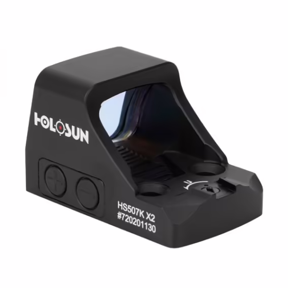 Holosun HS507K-X2 Reflex Sight | ACSS Vulcan Reticle | Compact Pistol Optic - Image 3