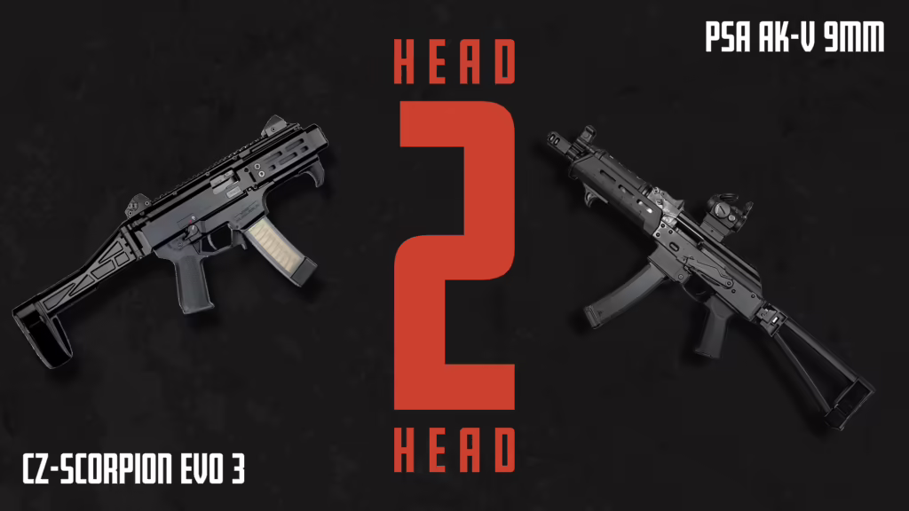 CZ Scorpion vs PSA AK-V