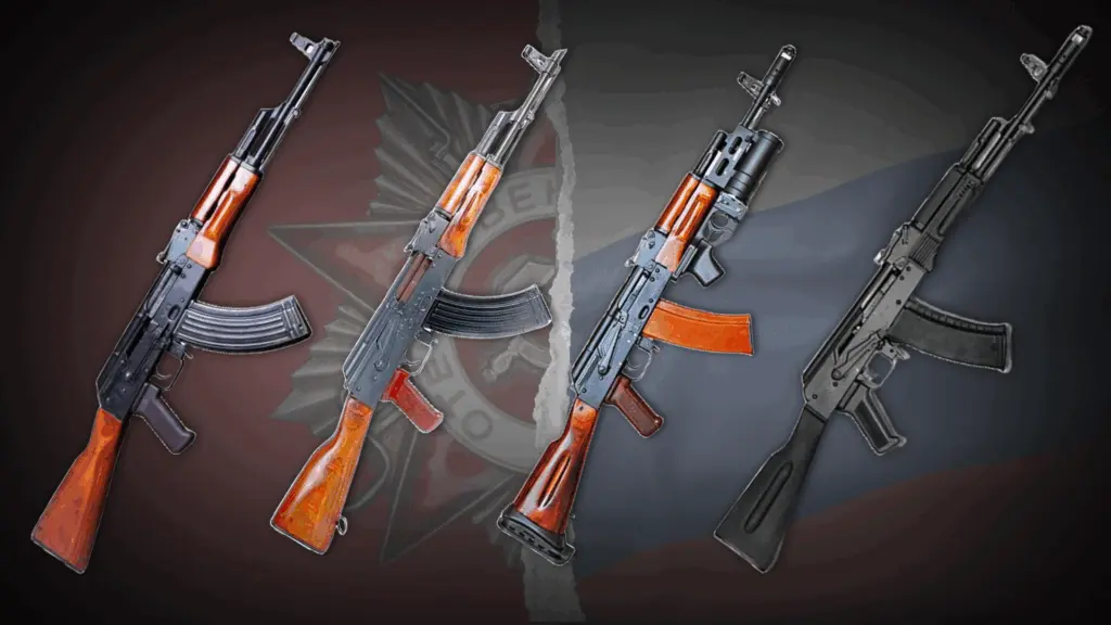 Evolution of the Kalashnikov All Versions