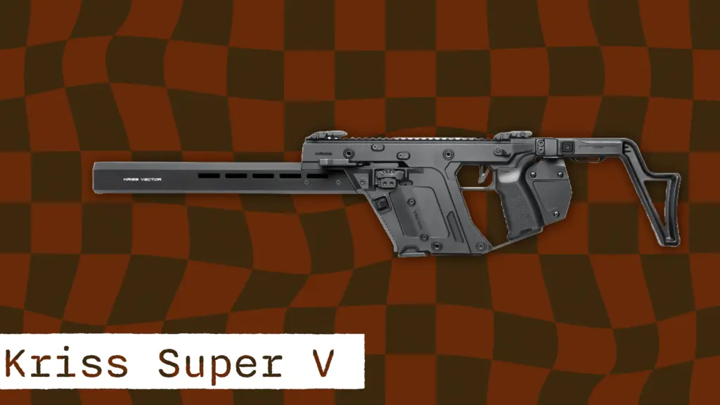 pistol caliber carbine operating systems - Kriss Vector