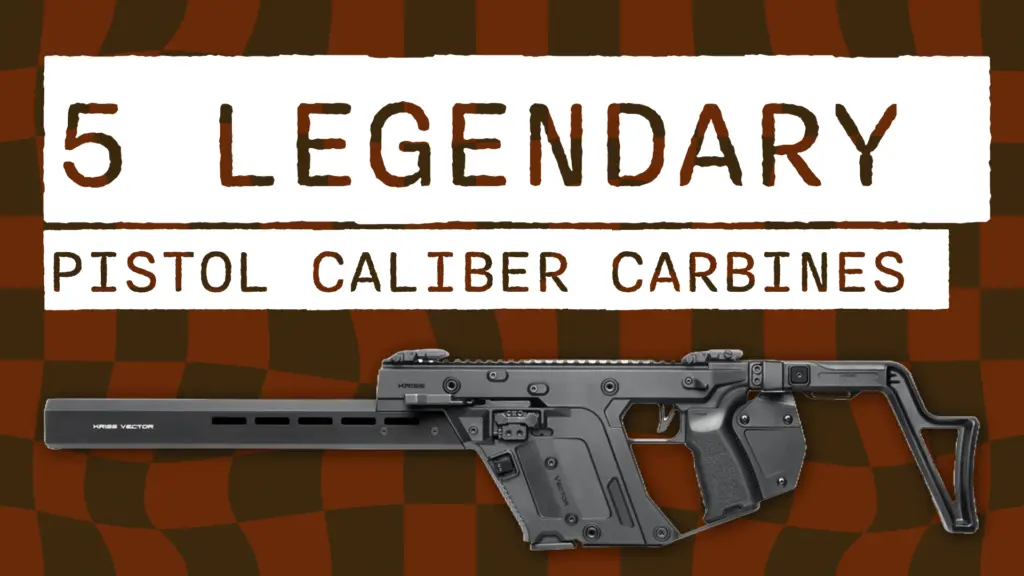 pistol caliber carbine operating systems