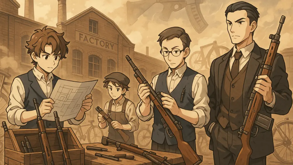 FN Herstal Military Firearms Legacy Characters