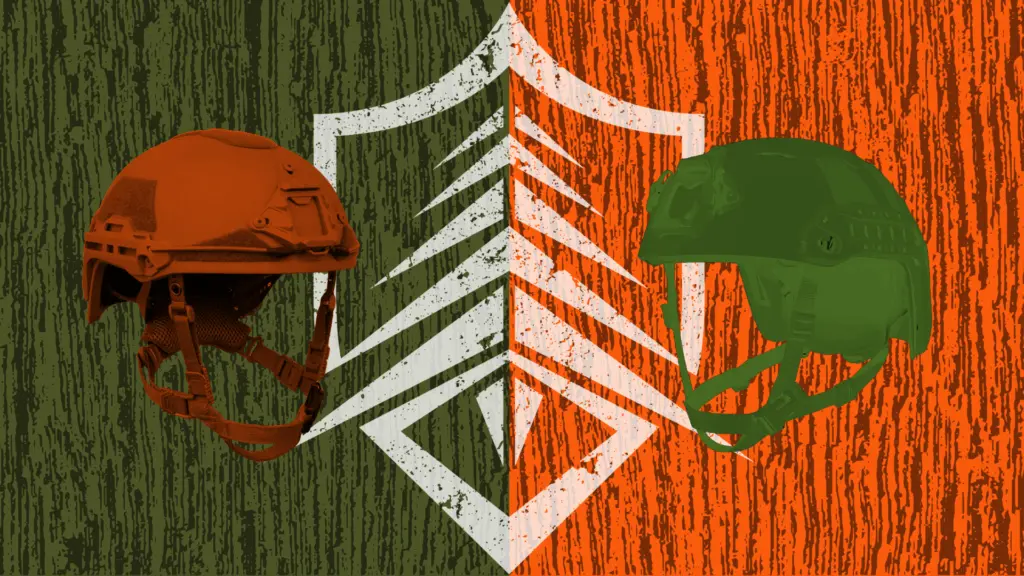 Ballistic vs Bump Helmets Tactical Comparison Color Swap
