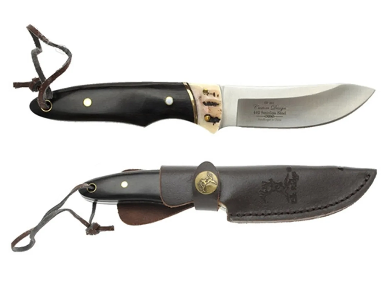 Elk Ridge 7.25 inch knife with sheath